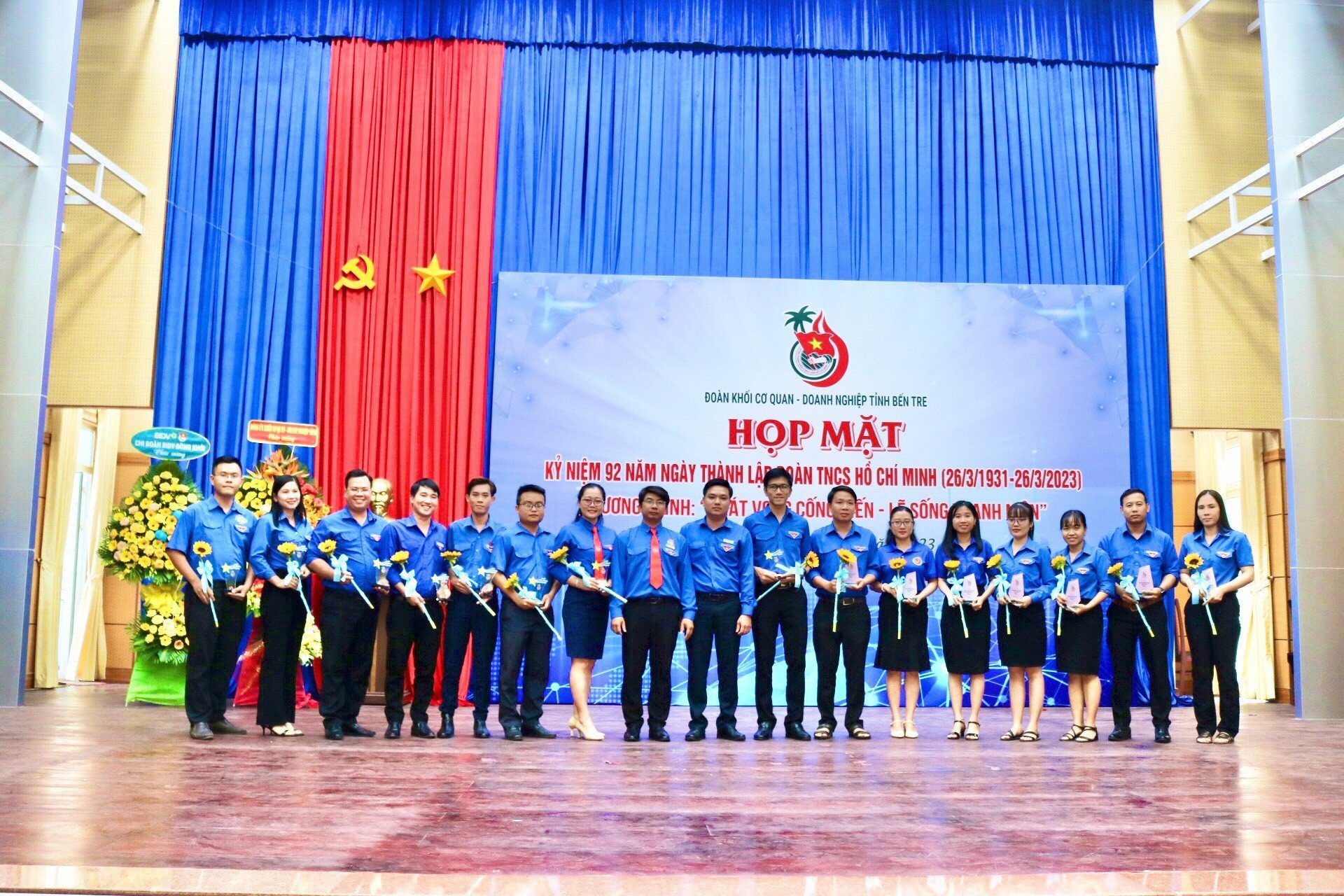 Đoàn khối Cơ quan – Doanh nghiệp tỉnh Tổ chức Hộp mặt Kỷ niệm 92 năm ngày thành lập Đoàn TNCS Hồ Chí Minh